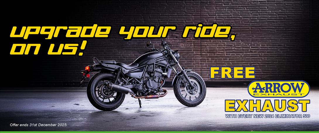 Cruise away with a free Arrow exhaust!