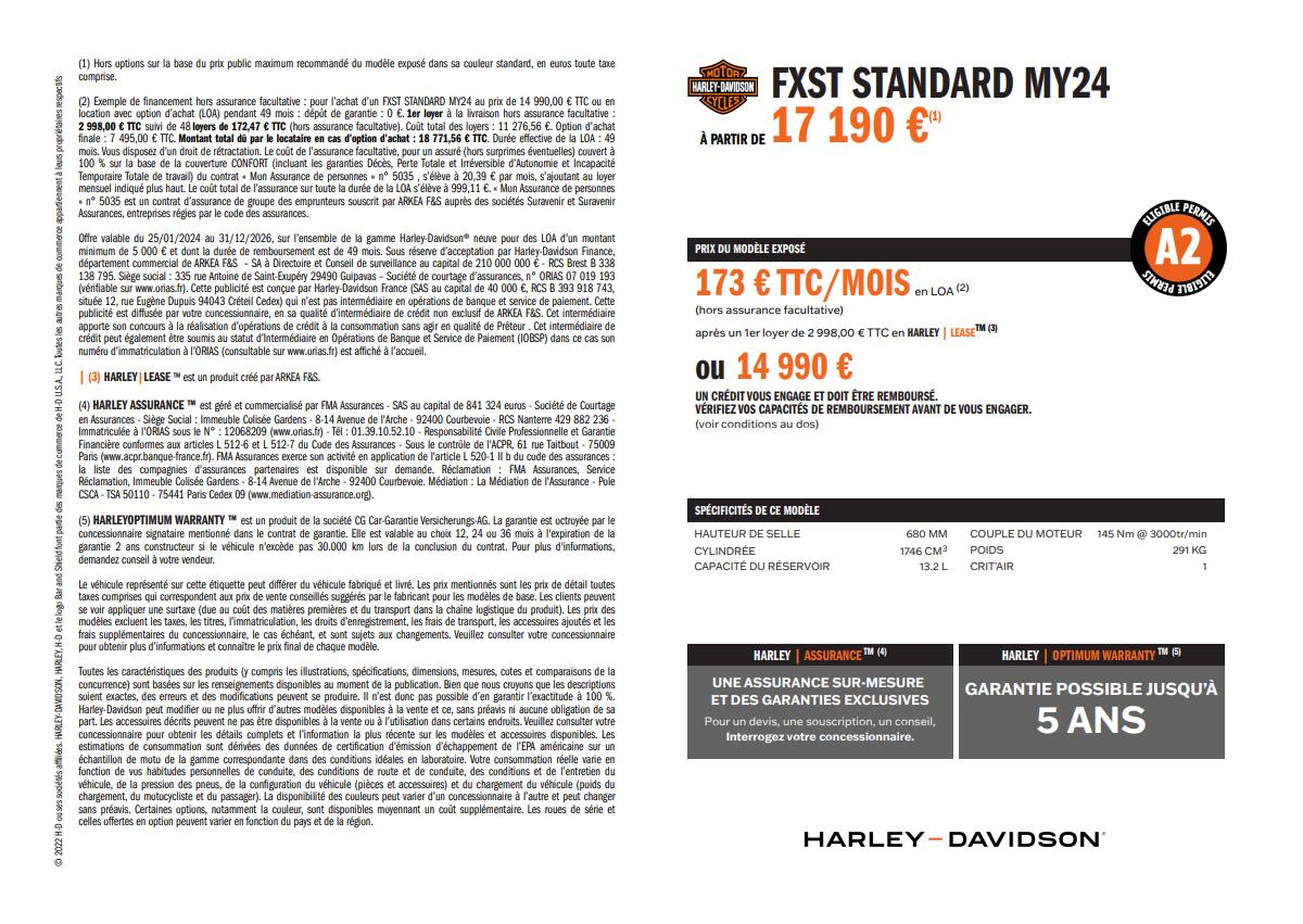 2024 HARLEY-DAVIDSON STANDARD