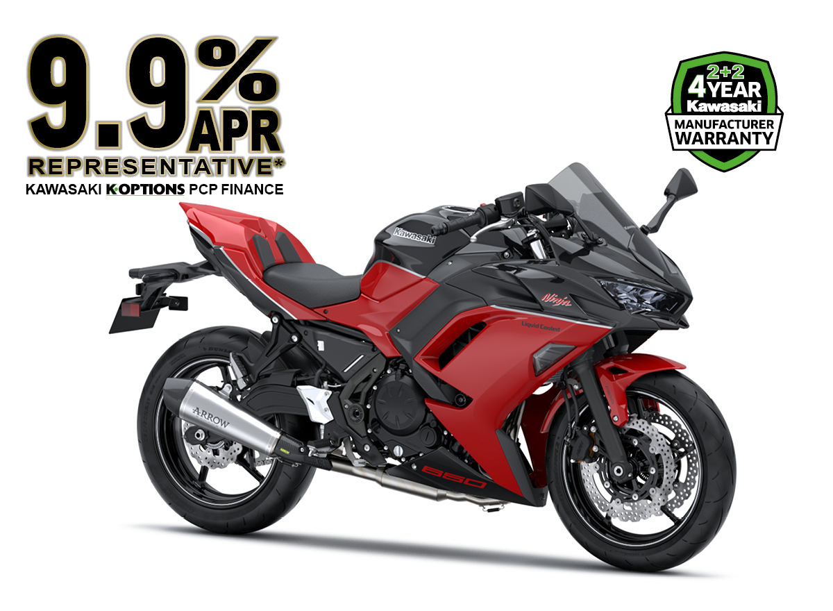 Kawasaki 2024 Ninja 650 Performance 40th Anniversary Edition Tillston