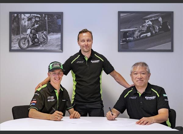 Mathis Valin joins the Kawasaki Racing Team