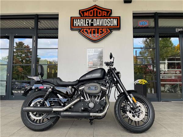 XL1200CX Sportster Roadster mit Miller Auspuff