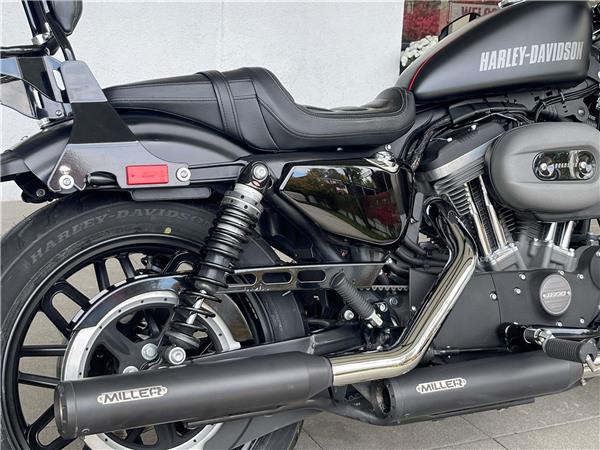 XL1200CX Sportster Roadster mit Miller Auspuff