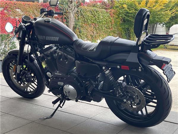 XL1200CX Sportster Roadster mit Miller Auspuff