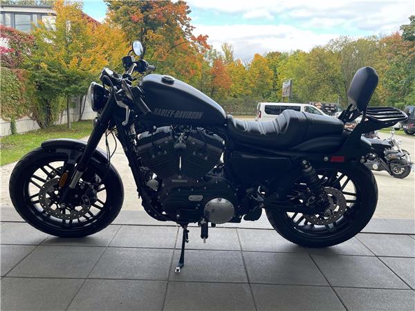XL1200CX Sportster Roadster mit Miller Auspuff