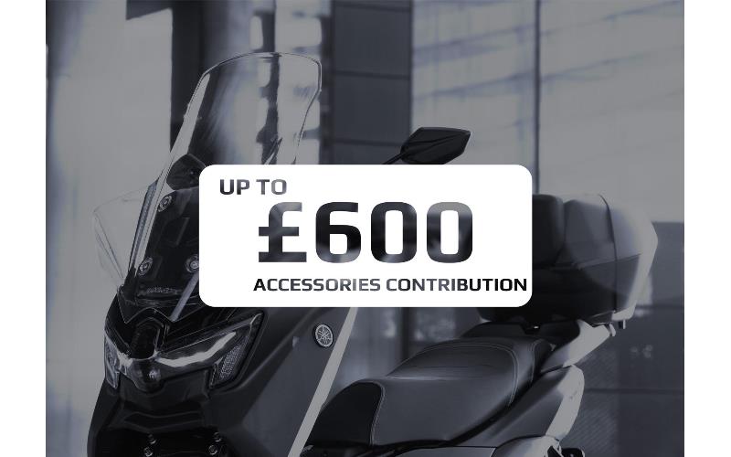 Up to £600 accessory contribution
