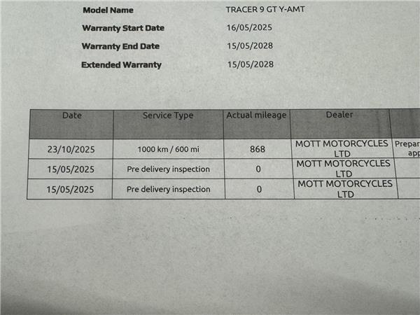 2025 YAMAHA Tracer 9 GT Y-AMT