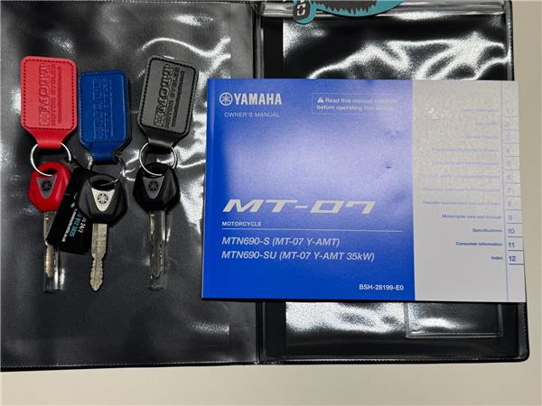 2025 YAMAHA MT-07 Y-AMT