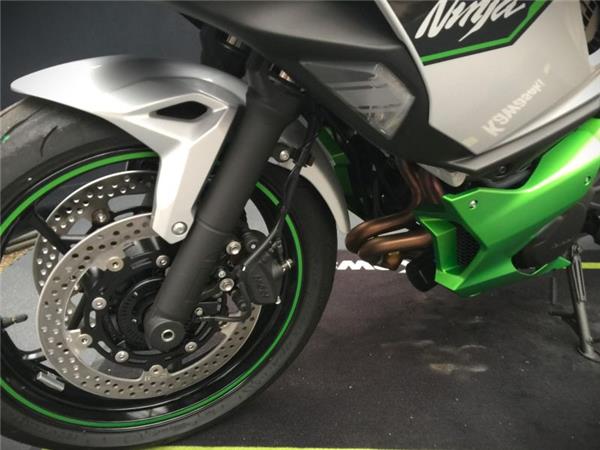 2025 Kawasaki NINJA 7 HYBRID WHITE SILVER