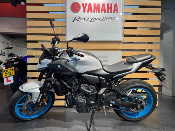 New Yamaha MT-07 Y-AMT CERAMIC ICE