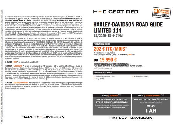 2020 HARLEY-DAVIDSON ROAD GLIDE