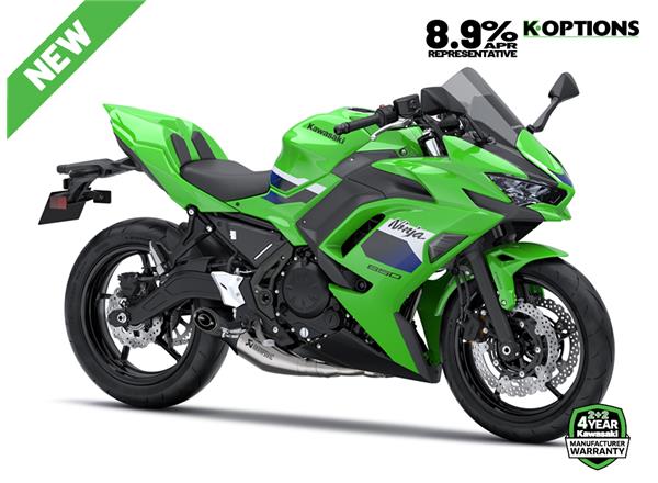 2026 Ninja 650 Akrapovic Performance