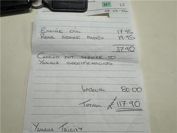 2022 YAMAHA TRICITY 125