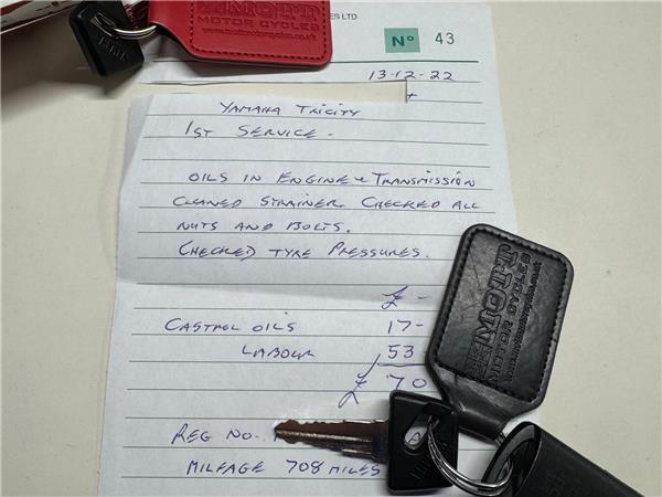 2022 YAMAHA TRICITY 125