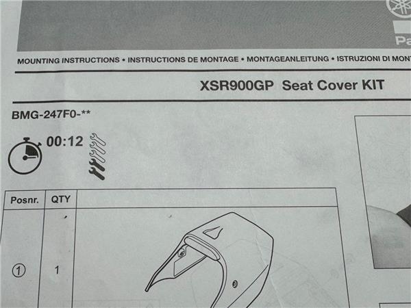 2024 YAMAHA XSR900 GP