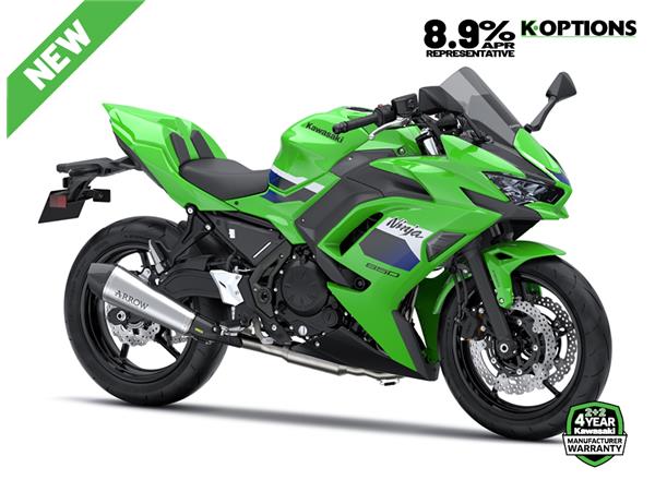 2026 Ninja 650 Arrow Performance