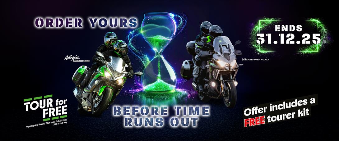 Tour For Free With The Ninja 1100SX and Versys 1100 Families!