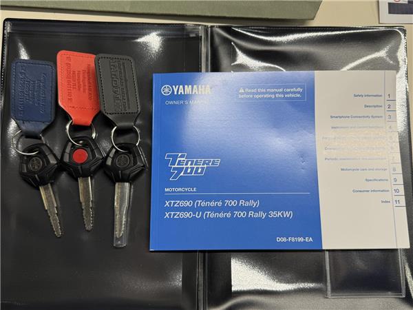2025 YAMAHA TENERE 700 RALLY EDITION