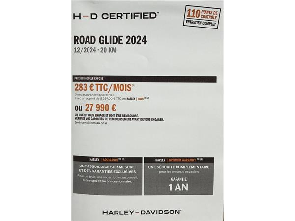 2024 HARLEY-DAVIDSON ROAD GLIDE