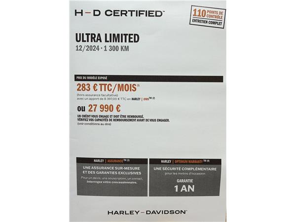 2024 HARLEY-DAVIDSON ULTRA LIMITED