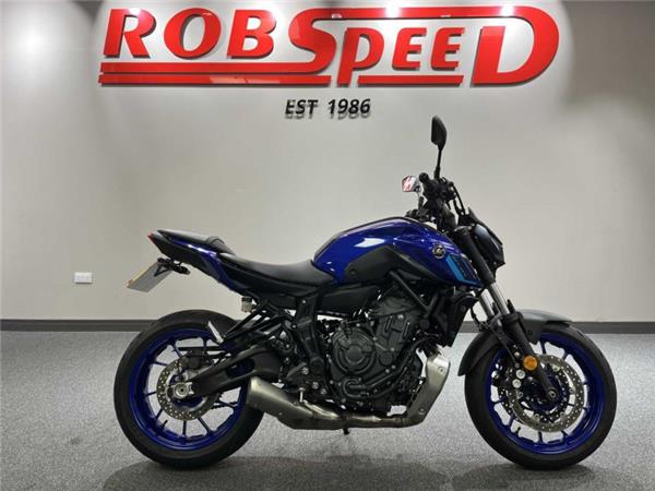 2024 Yamaha MT07 Blue