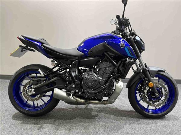 2024 Yamaha MT07 Blue