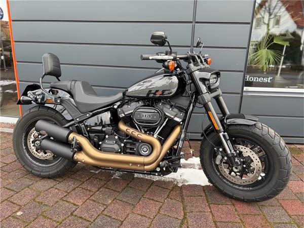 FXFBS FAT BOB 114 Jekill & Hyde Klappenauspuff
