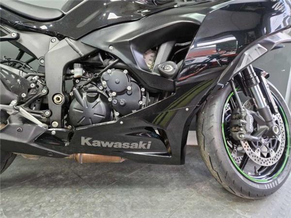 2024 Kawasaki ZX 636 Jrfan Grey