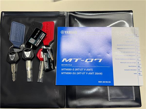 2025 YAMAHA MT-07 Y-AMT