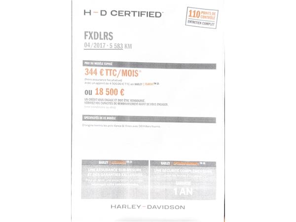2017 HARLEY-DAVIDSON LOW RIDER