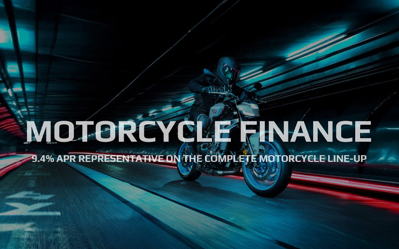 Motorcycle Finance - 9.4% APR Representative