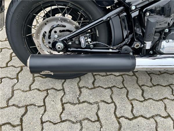 FXBBS Street Bob Jekill&Hyde Auspuff