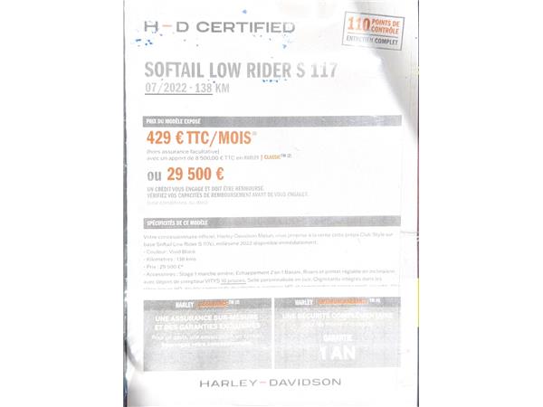 2022 HARLEY-DAVIDSON LOW RIDER