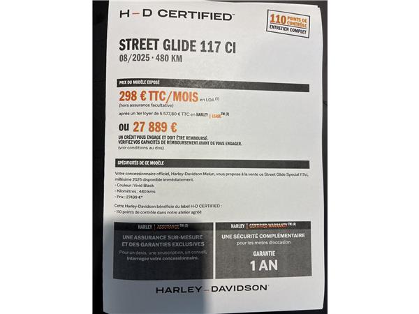 2025 HARLEY-DAVIDSON STREET GLIDE