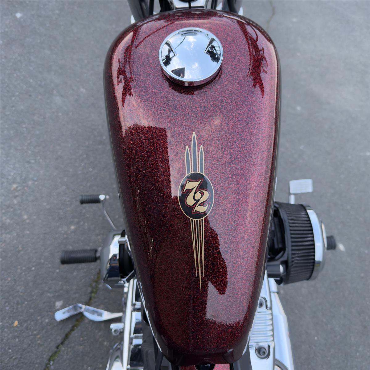 2012 HARLEY-DAVIDSON SEVENTY TWO