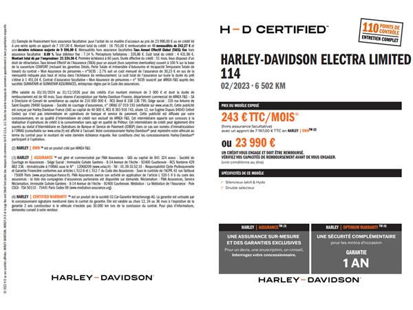 2022 HARLEY-DAVIDSON ELECTRA GLIDE