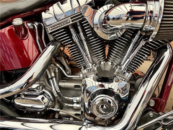 2010 HARLEY-DAVIDSON CVO FLSTSE SCREAMIN EAGLE SOFTAIL CONVERTIBLE