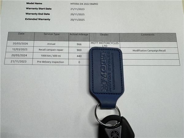 2023 YAMAHA MT-09 SP