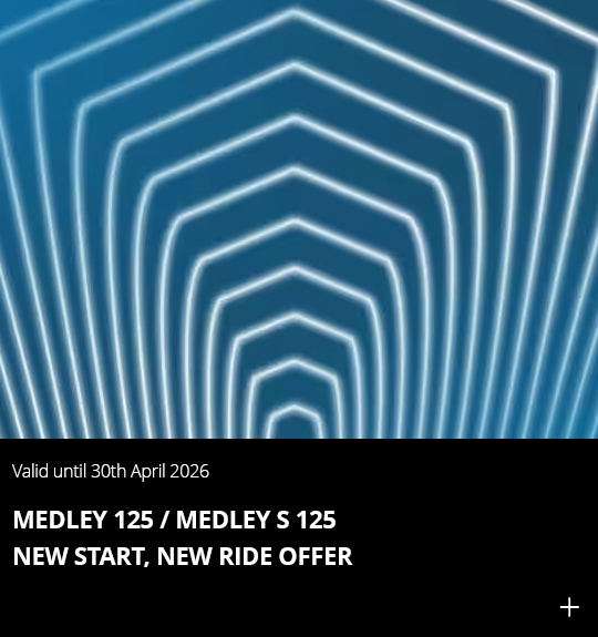 MEDLEY 125 / MEDLEY S 125 PROMOTION