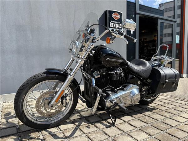 FXST Softail Standard mit Miller Auspuff uvm.
