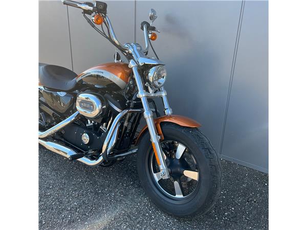 2014 Sportster 1200 Custom with H-D1 factory customization