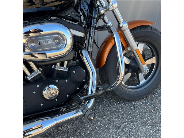 2014 Sportster 1200 Custom with H-D1 factory customization