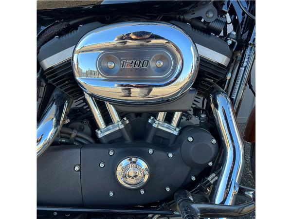 2014 Sportster 1200 Custom with H-D1 factory customization