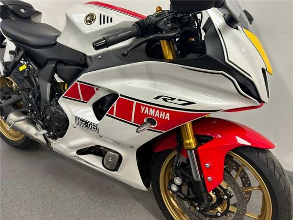 2024 Yamaha YZF-R7 60TH ANNIVERSARY WHITE