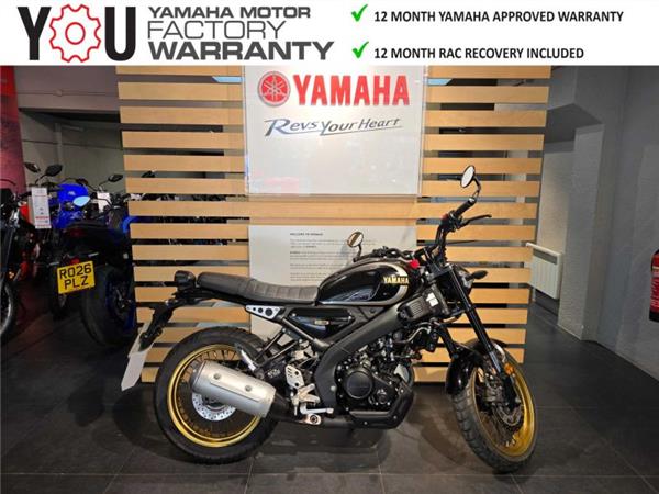 2024 Yamaha XSR 125 (MTM125) Black