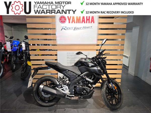 2024 Yamaha MT 125 (MTN 125-A) Black
