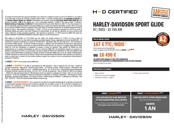 2021 HARLEY-DAVIDSON SPORT GLIDE