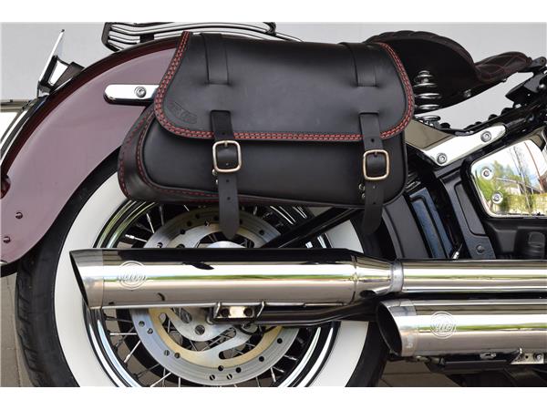 FLDE Softail Deluxe mit KessTech Auspuff