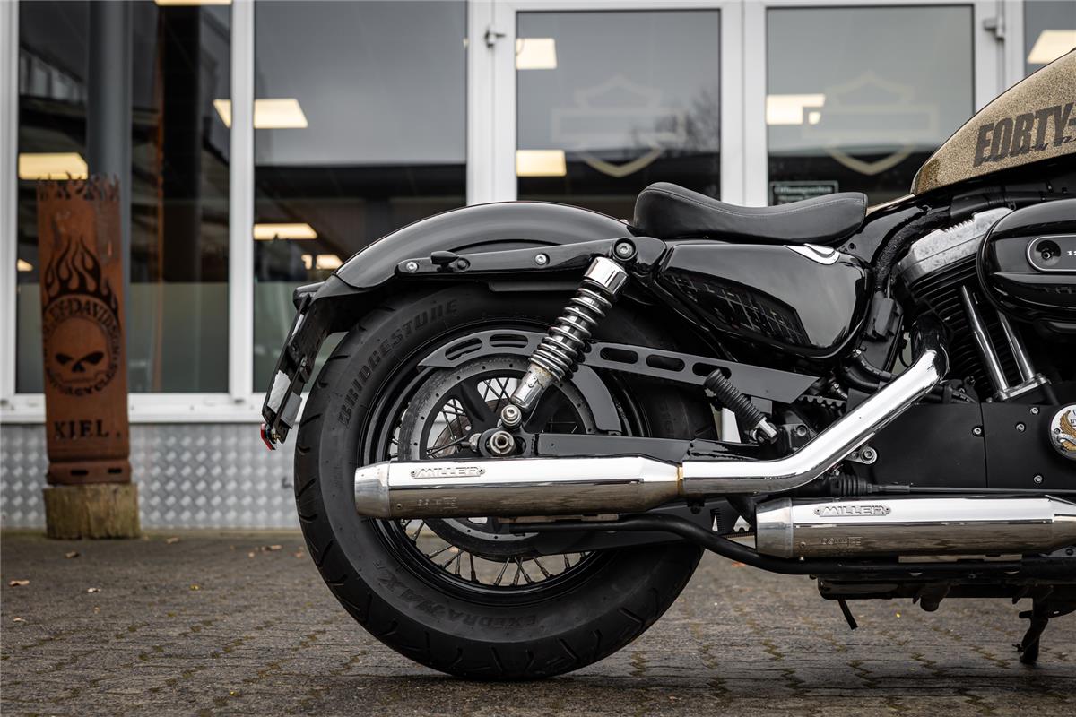 Harley-Davidson XL1200X SPORTSTER FORTY-EIGHT - Miller Auspuff -