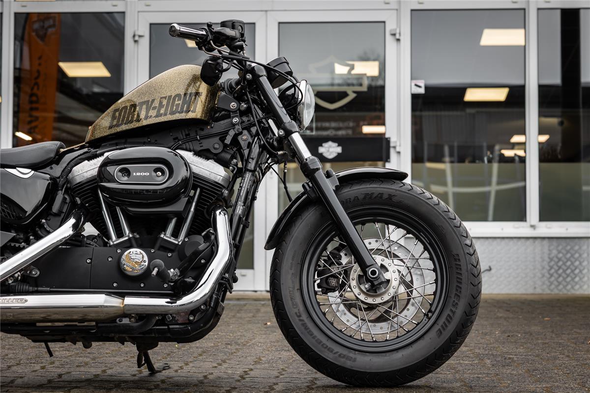 Harley-Davidson XL1200X SPORTSTER FORTY-EIGHT - Miller Auspuff -