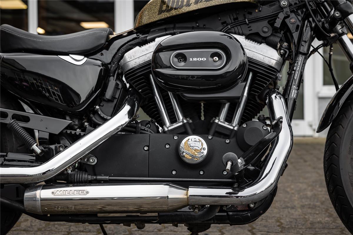 Harley-Davidson XL1200X SPORTSTER FORTY-EIGHT - Miller Auspuff -